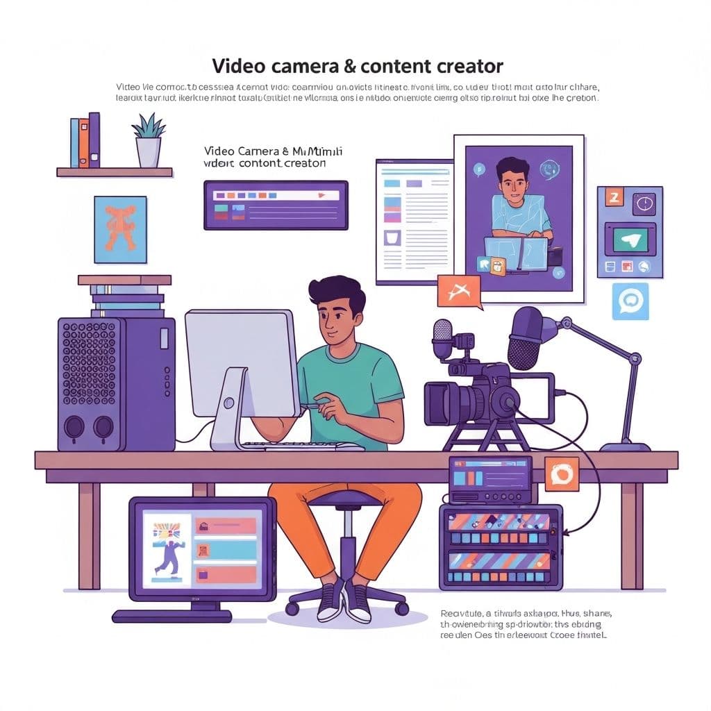 Multimedia Content Development illustration